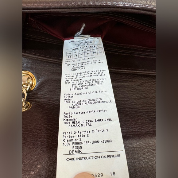 Max &Co. Leather and Cattle Hair Bag - Picture 6 of 7